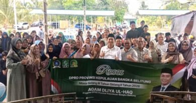 Hadirkan Ratusan Konstituen Di Reses Ke-II, Agam Dliya Ul Haq Fraksi PKB Serap Aspirasi Tokoh Nahdiyin Bangka Di Lingkungan Rambak 